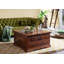 Oxford Solid Wood Block Coffee Table with Storage-117326713