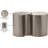 Ismah Iron Top End Table Set-97700030-101960363