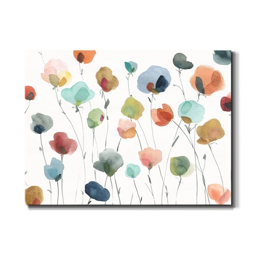 Latitude Run® Lollipop Field On Canvas Print & Reviews | Wayfair