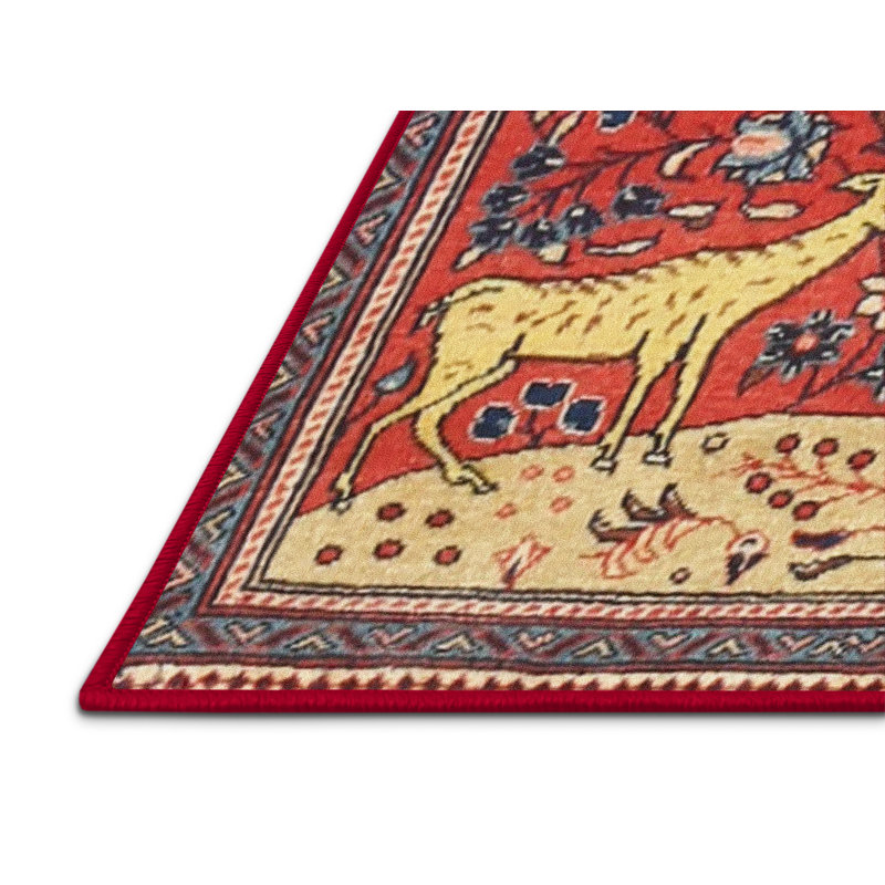 Oriental Indoor Rug, Rectangle 7' x 10'