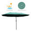 Outsunny 4.6m Garden Parasol Double-Sided Sun Umbrella-39485784
