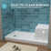 60" x 32" Shower Base with Seat and Drain Included, Non-slip Shower Pan