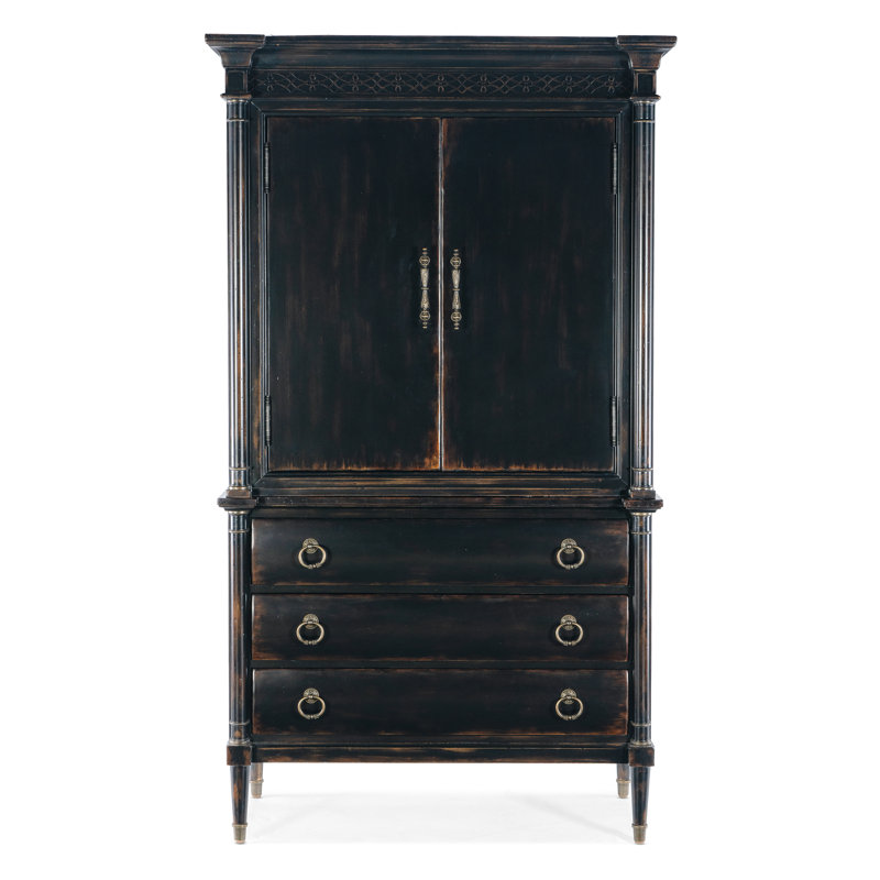 Charleston 2 - Door Solid Wood Armoire