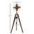 Lampe sur pied brune Simmerman