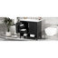 Meuble-lavabo de 36 po, bois noir et massif, lavabo en céramique lisse, 2 portes et tiroirs, objet fonctionnel, assemblage requis avec bois, lavabo, rangement,