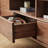 Black walnut classic TV cabinet-107724686