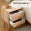 Mullica 35cm W Bedside Table