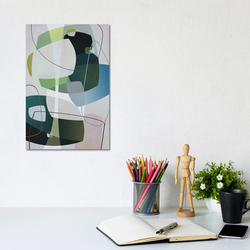 Overlapping Parts And Transparencies, 20.32 cm H x 30.48 cm W x 1.91 cm D