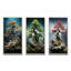 «Asian Art Bonsais Wisdom», 3 pièces sur toile-819634902-819634888