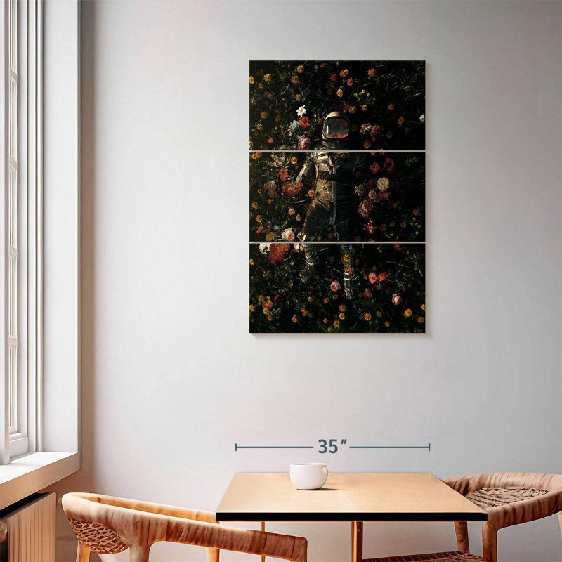 Oberle Garden Delights I, 57" H x 36" W