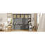 Lit double compact avec rangement, lit escamotable moderne en bois et panneau de fibres à densité moyenne pour la maison