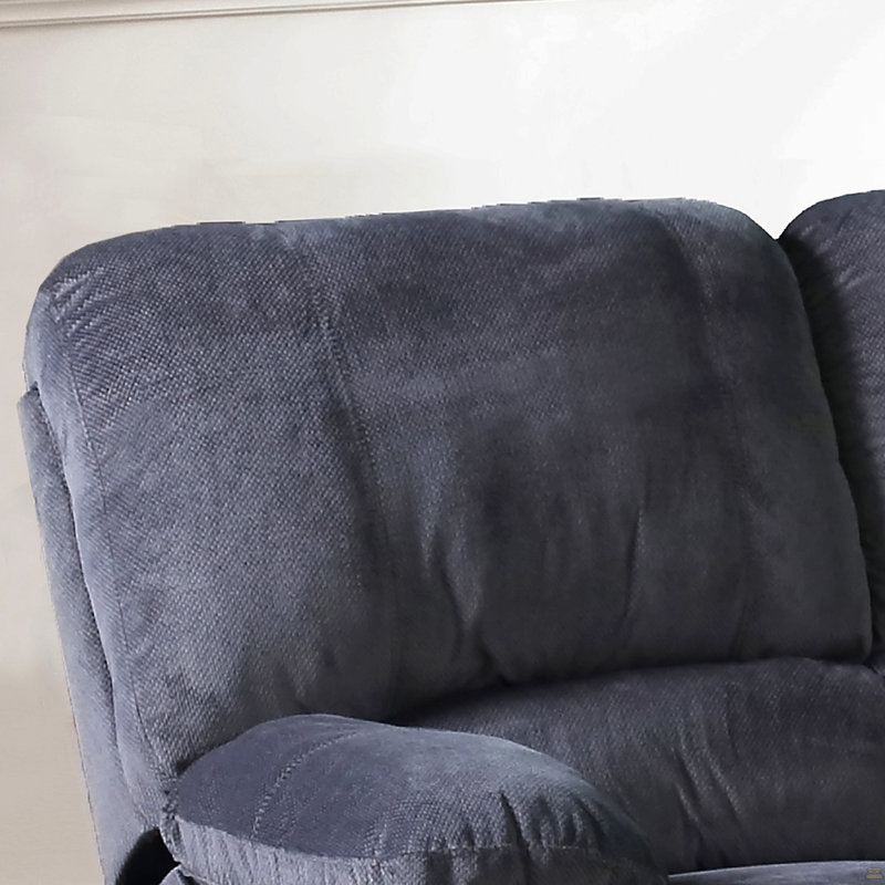 Canapé de massage inclinable à 3 places pour massage double, canapé en tissu de polyester moelleux et facile à nettoyer à 3 places pour le salon
