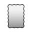Miroir ondulé en bois massif 40 po x 28 po, décoration murale moderne pour salle de bain, chambre à coucher, salon, salle à manger, vestiaire, vestibule-1247671753-1247671752-1247671754