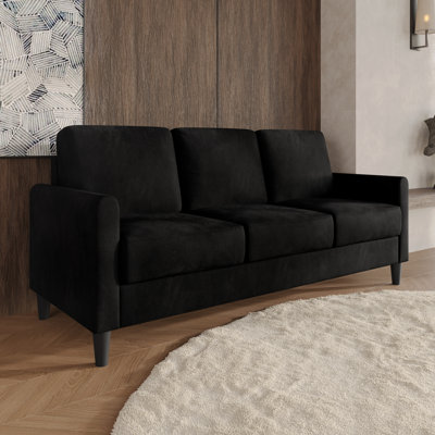 Goliad Velvet Arm Sofa