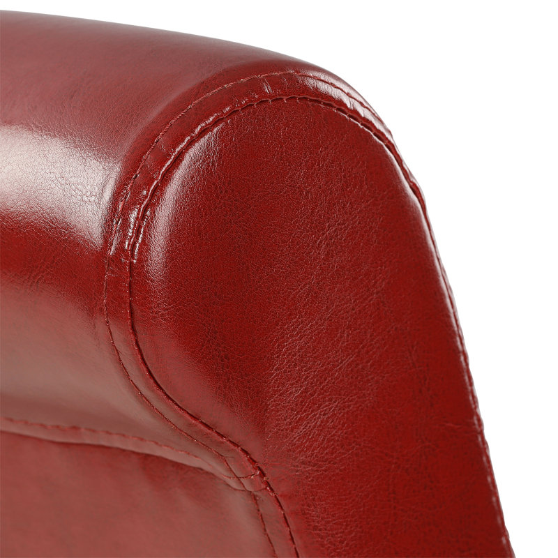 Upholstered Dining Chair, Red