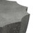 35.43" Modern Outdoor Waterproof Coffee Table - Durable Mgo Cement Design For Patio, Garden, Backyard & Living Room - Weather-Resistant Grey Finish