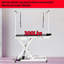 50'' W x 26'' D Metal Adjustable Electric Grooming Table