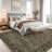 Machine Washable Area Rugs for Living Room, Floral Rugs Oriental Vintage Rugs Distressed Non Slip Stain Resistant Soft Low Pile Carpet for Bedroom Dining Room Nursery Kids Room-2140589958