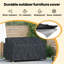 Outdoor Patio Bench Cover