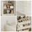 80"H Pantry Cabinet with Adjustable Shelves and Drawers-1833739449