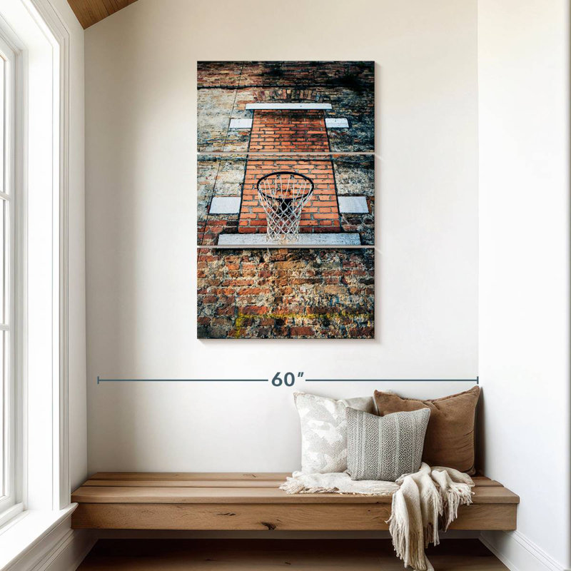 Panier de basketball Sirci style Venise, H 45 po x l 28 po