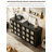 French Retro Solid Wood Rattan Sideboard