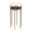 Table d'appoint en marbre Table d'appoint petite table ronde Table de chevet moderne Table de salon