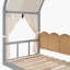Lit allongé en bois-215557572