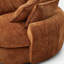 Upholstered Oversized Round Barrel Sofa Chair-311225520
