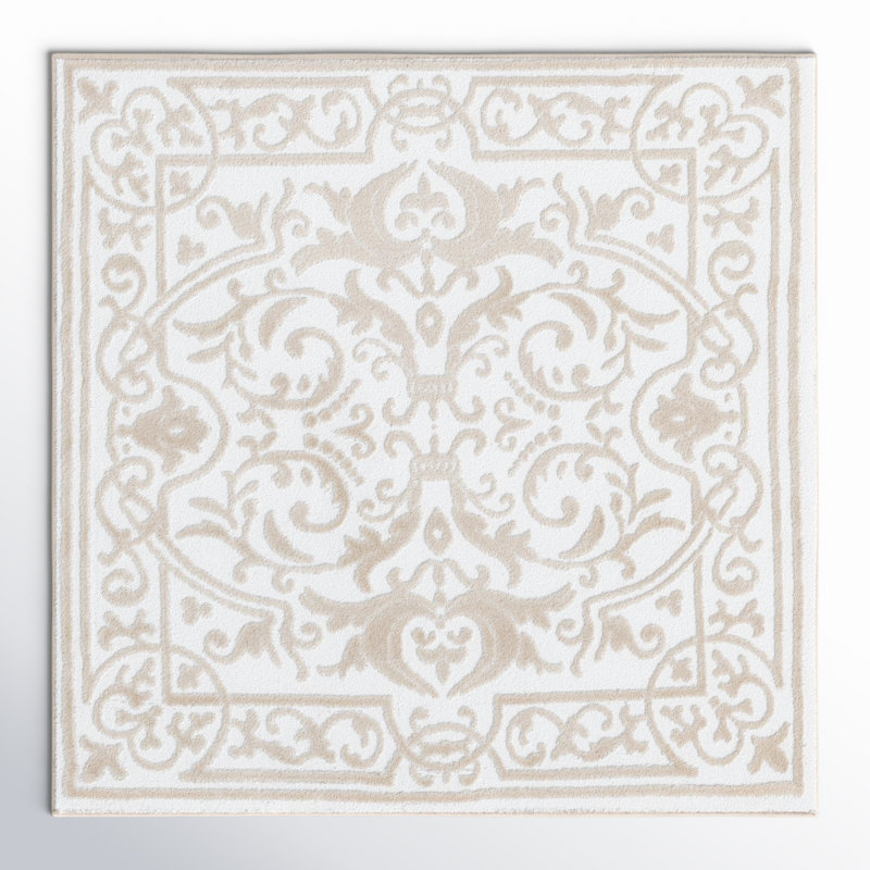 Airyana Oriental Indoor Rug, Square 3'3"