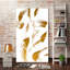 «Copper Strokes I», reproduction de peinture acrylique sur toile-31935542-31474534