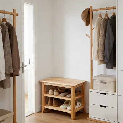 Premium Wooden Shoe Cabinet For Home