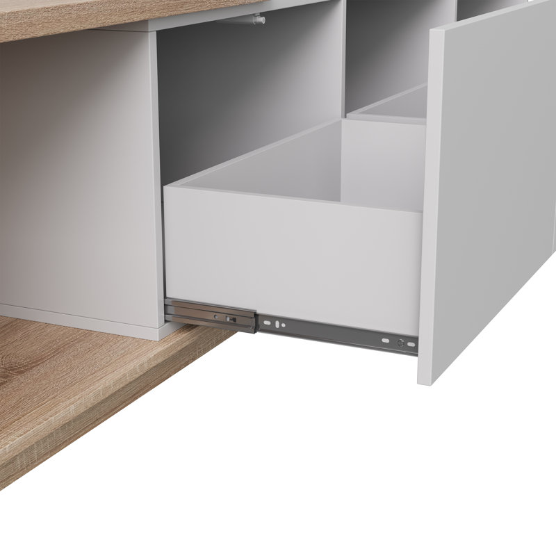 TV Stand for TVs up to 88", White