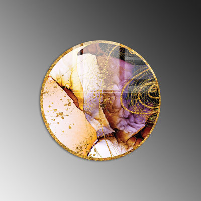 Peinture décorative en verre trempé
