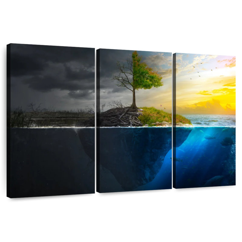 All Climate, 36" H x 57" W