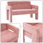 Canapé de réception moderne rembourré en chenille avec rembourrage confortable pour salon, chambre à coucher, petits espaces et espace de réception-560045906