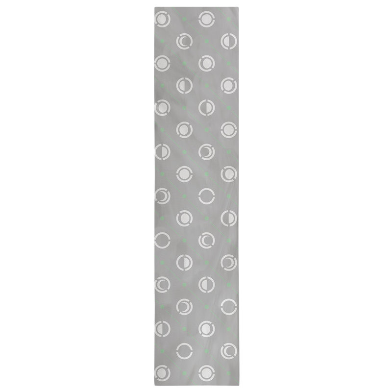 Classic Moon Phases Table Runner, 16" x 90", Gray/White/Green