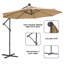 Parasol d'extérieur à DEL 10 pi
