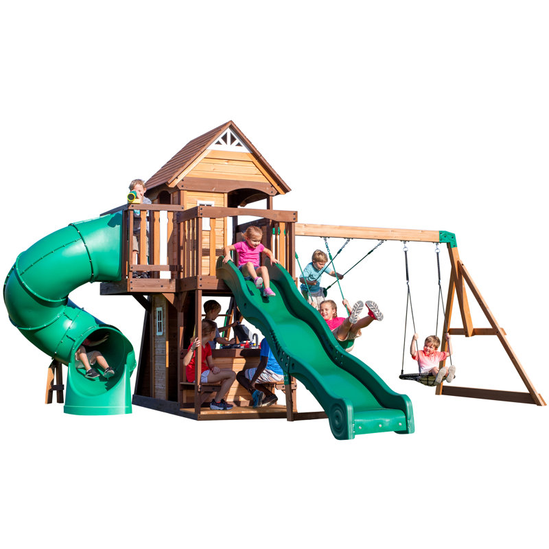 Portique en bois Backyard Discovery Cedar Cove