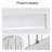 43.7 Inch LED Modern Linear Foyer Chandelier High Ceiling Stairwell Lighting-999097557-999097552-999097555