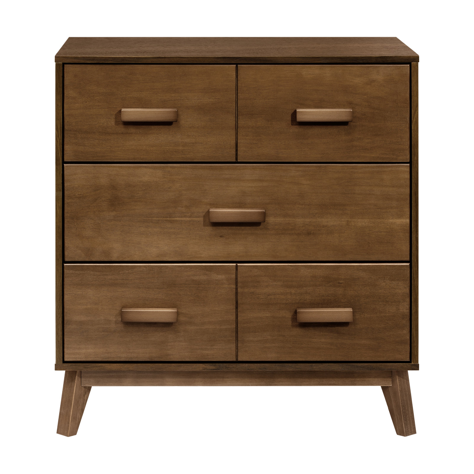 Scoot 3 Drawer Changing Table, Natural Walnut