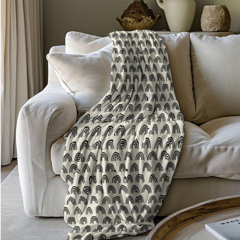 Blocs noirs - couverture Sherpa 1 pièce de qualité supérieure 0073, L 60 po x L 80 po