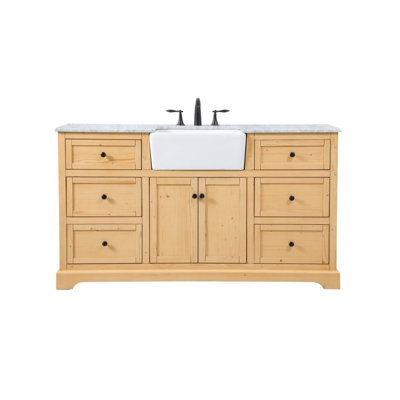 Pardue 60'' Single Bathroom Vanity