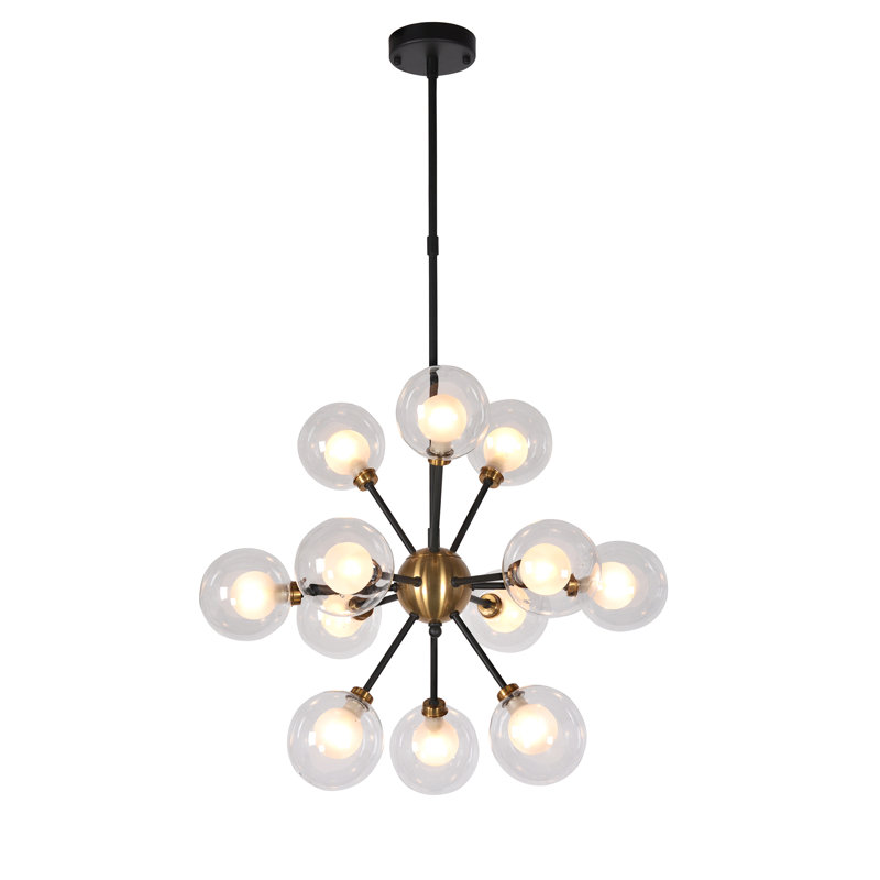 Laurinburg 12 - Light Sputnik Sphere Chandelier