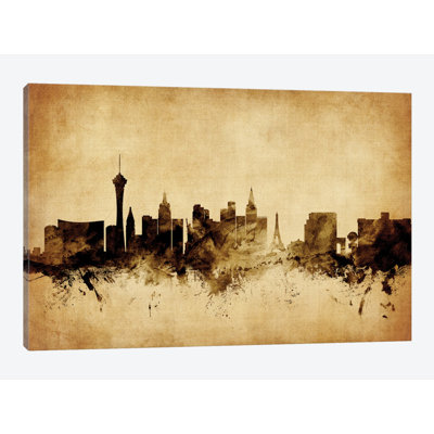 " Las Vegas, Nevada, USA " by Michael Tompsett Graphic Art
