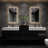 Albizu 104" Wall-Mounted Double Bathroom Vanity-69315929