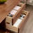 Elegant Black Walnut TV Stand-106571710