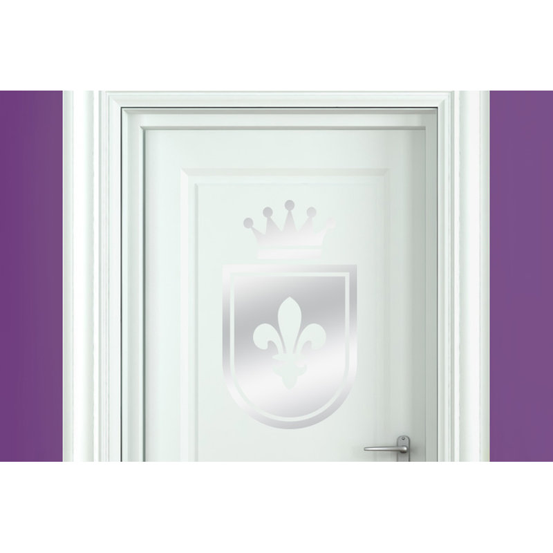 Wall Decal, Shiny Silver