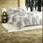 Premium Cotton Blend King/cal King Bedding Sets, Modern Chenille Design For Home