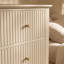 Commode 6 tiroirs 47,2 "avec façades cannelées-129952473
